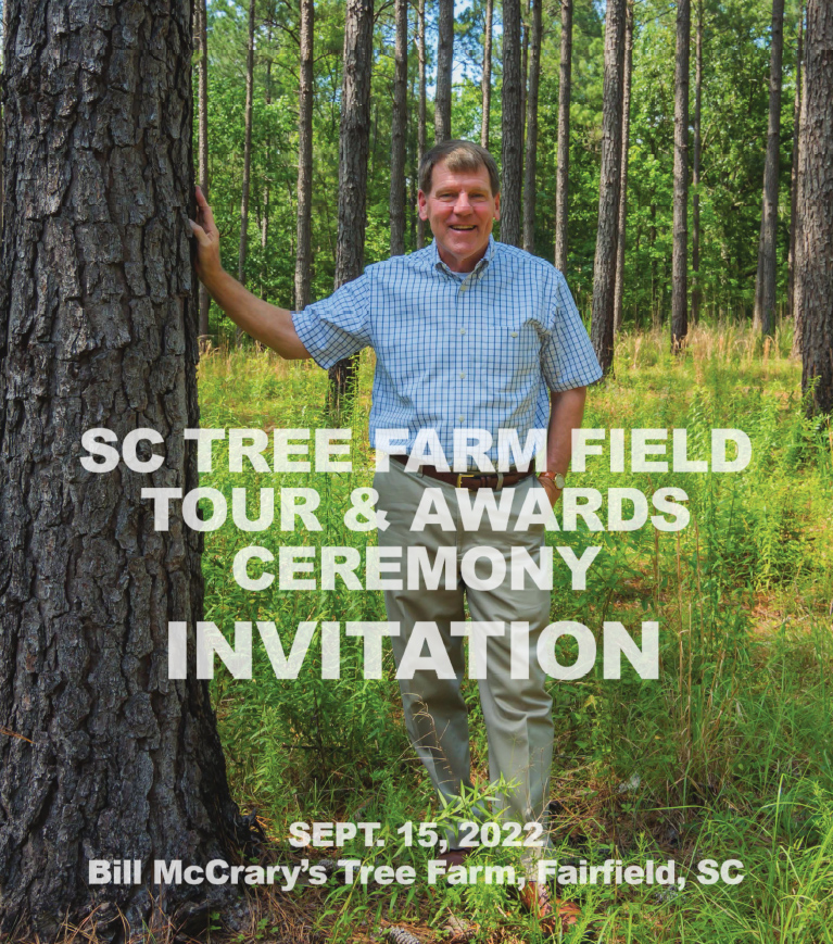 SC Tree Farm Tour Invitation